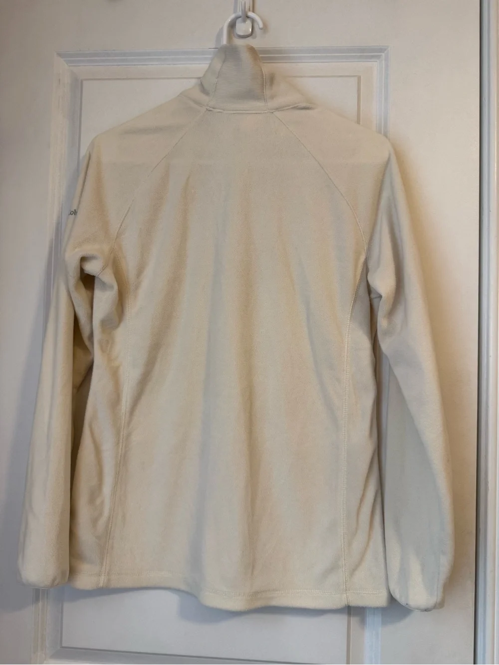 Columbia Cream Men's Quarter-Zip Fleece Pullover